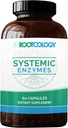 Rootkologi oleh Dr. Izabella Wentz 124; Systemic Enzymes 124; Dukung Normal Tissule Repair dengan Turmeric dan Ginger Extract 124; Dukungan Natural untuk Heally Heally Healy 124; 60 Capsules