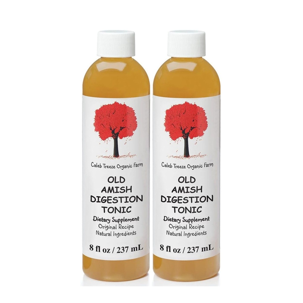 Caleb Treeze Organic Farm Stop Acid Reflux 8oz (Paket 2)