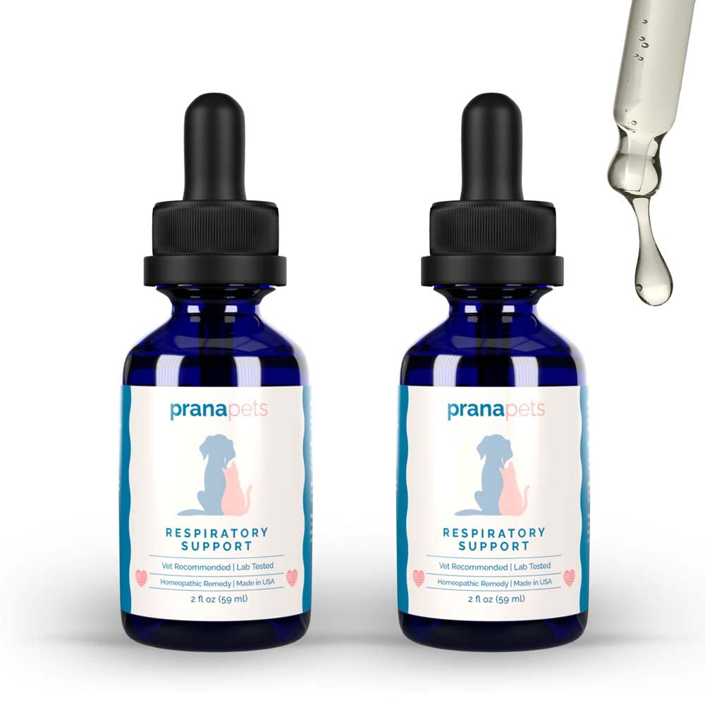 PranaPets Respiratory Suplemen untuk Dogs & Cats 124; Fungsi Promotes Optimal Repiratory Propiration di Pets 124; Safely membantu dengan gejala Alergi Seasonal