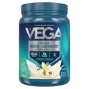 Vega Protein dan Hijau Powder Creamy Vanilla (11 pelayan) 25g Tanaman berbasis Protein Plus Veggies, Vegan, Non-GMO, Pea Protein untuk Perempuan dan Pria, 1.2lbs