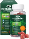 eyetamins Nurtureyes Eye Health Gummy for Kids - 30 Eaji-to-Chew, Mango Gummies - Ophtalmologist - Membuat Mata Anak Vitamin - Natural, Vegan, dan Non-GMO Formula