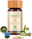 Suplemen Dukungan Thyroid - Dukungan Thyroid Alam - Vegetarian & Non- GMO - 100% Suplemen Ayurveda - 80 Kapsul
