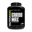 NutraBio CarboMax Maltodextrin Powder - Carbohydrate Powder untuk Energi Yang Terus-menerus - Calorie Rich untuk Muscle dan Weight Gain - Tanpa Rasa - 5 Pounds, 75 Hamba