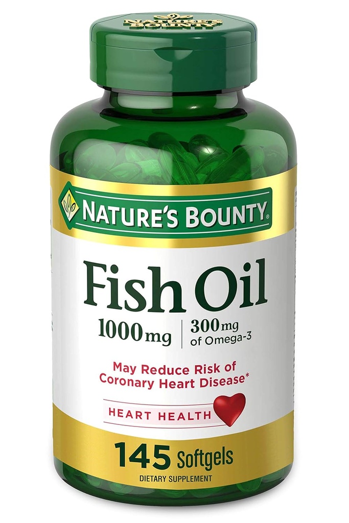 Omega- 3 1000 mg Softgels 145 ea