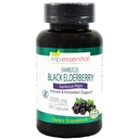 ELP ESSENTIAL Black Elderberry Capsules 2000mg 124; 100 Count 124; Super berkonsentrasi Sambucus Extract, Antioksidant dan Imune