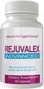Rejuvalex Advanced Growth Formula - Unik Suplemen dengan Vitamin dan Minetarin - Gluten Free 60 Kapsul - Rambut Lash Skin dan Nails Kekuatan Ekstra Formula Growth Booste