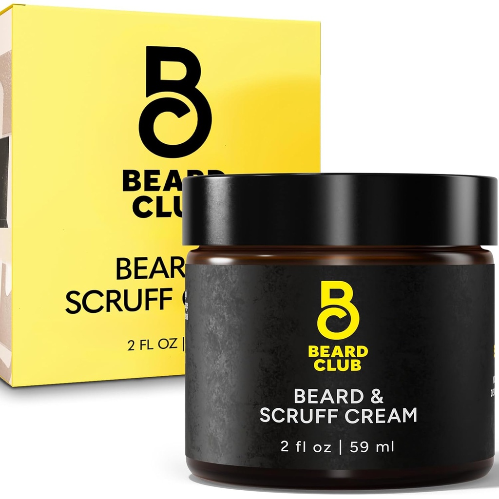 Klub jenggot Biotin Cream - Moisturizing dan Hydrating Shea Beard Butter untuk Healthier Factory & Skin