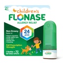 Spray Bantuan Nasal Flonase Children 's Alergi, 24- Hour Non-Drowsy Multi- Symptom Relief - 72 Spray