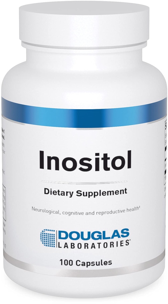 Laboratorium Douglas Inositol (650 mg) 124; Mendukung Kesehatan Neurologis, Stability Perilaku, dan Fungsi Ovarian 124; 100 Kapsul
