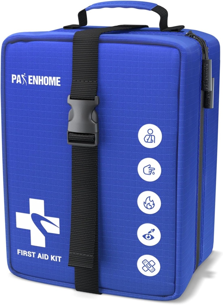 Professional 506 PCS Aid Kit - 4-in- 1 Detaclyble Emergency Medical Kit for Home, Car, Travel, Camping, Hiking, Workplace, Kendaraan dan Outdoor, Large First Aid Kit Survival