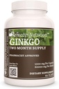 Futrisi Remedy Ginkgo Biloba 124; 1.000 mg, 60 Vegan Kapsul Herbal Dietary Supplemen Dua Bulan
