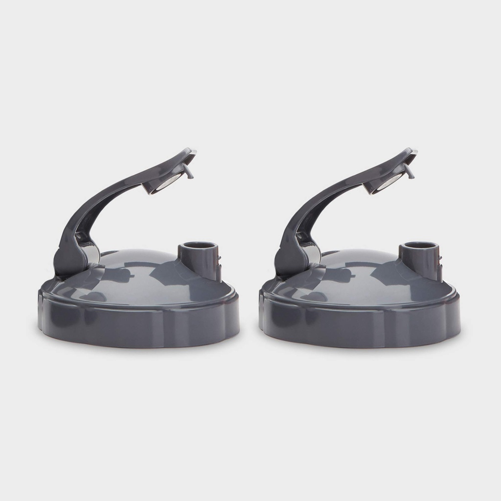 NutriBullet Flip Top To-Go Lid (set 2), Grey, .25 Lbs