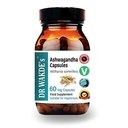 DR WAKDE 'S Ashwagandha Capsules (India Ginseng, Withania somnifera, 60 Veg Caps, Pembangkit, Herb Ayurvedic, All Natural, Vegan)