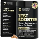 PROTOCOL PROTOCOL Testosterone Booster untuk Men-Testosteron Suplemen untuk Pria dengan Ashwagandha & Tongka Ali 1.24; Pertumbuhan Otot, Libido, Stamina & Dukungan