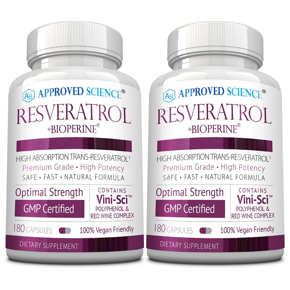 - 250 mg dari Polyphenol - 98% tingkat kemurnian - termasuk Bioperine ® - 380 Vegan Friendly Capsules - 2 Botol
