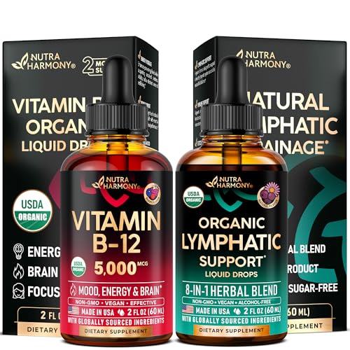 NUTRAHARMONY Energy, Focus, Mood, Brain Health & Imune Support, Cleanse & Detox