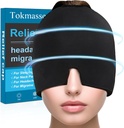 Migraine Relief Cap, ice Head Pack Gel, Cold and Heat Therapy, Sinus Eye Patch Headtache, Swinly Eyes, Relief of Tension and Pressure