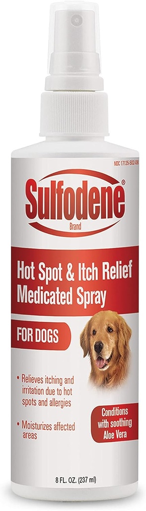 Sulfodene Diobati Semprot (8 oz) Hot Spot dan Itch Relief Dan membantu mencegah infeksi obat