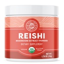 Mimergy Reishi Powder - Superfood Cellular * - Manfaat Kesehatan Imune * - USDA Bersertifikat Organik, Vegan, Paleo- Friendly, Gluten- Gratis - 33 Hamba