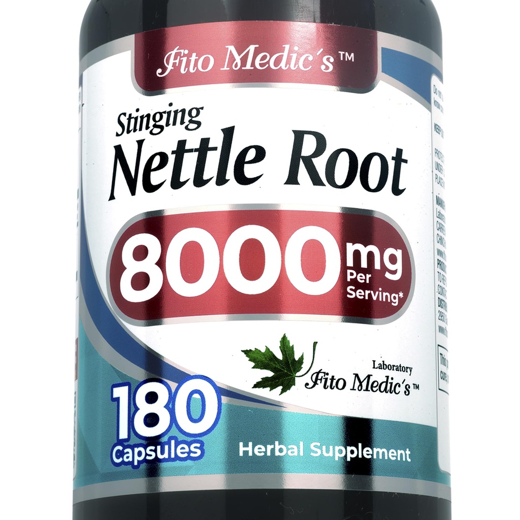 FITO MEDIC 'S Lab - Stinging Nettle Root, 180 Capsules - menyengat Nettle-Pure Extract, ortiga.