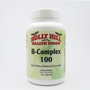 Holly Hill Health Foods, B Kompleks 100 Vegetarian Formula, 100 Tablet