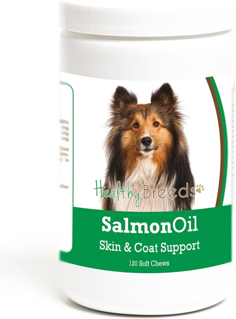 Sehat Breeds Sheetland Sheepdog Salmon Oil Soft Chews 120 Count