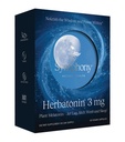 Herbatonin 3mg - The Only Natural Plant Melontonin Natural Sleep Cycle, Body Clock And Circadian Rhythm Dukungan Untuk Jet Lag, 60 Vegan Capsules (Supply Hari 60)