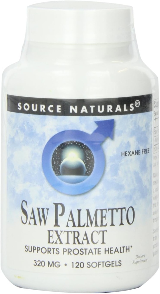 Sumber: Saw Palmetto Extract 320mg, 120 Softgels