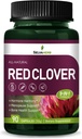Red Clover Blossom Herb Hormone Harmony Capsules for Women, Menopause Relief Herbal Suplemen Hitam Cohosh Wild Yam Natural Extract. Cacah 90