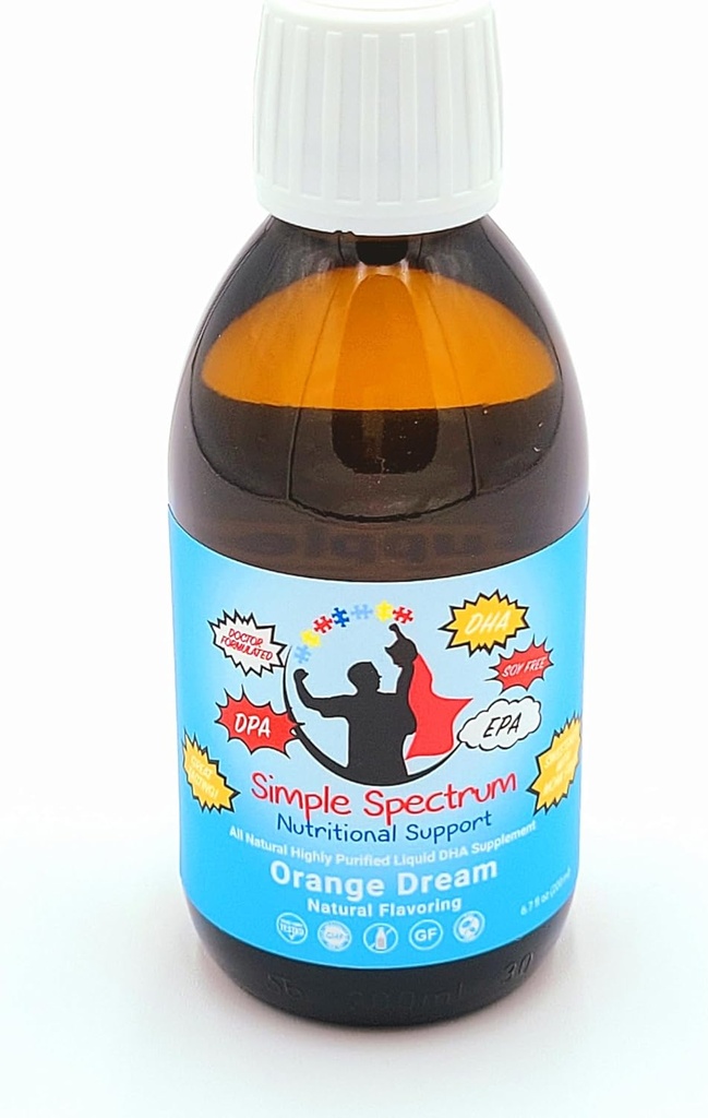 Spectrum sederhana, Semua Minyak Ikan Natural, Tambahan DHA Omega 3