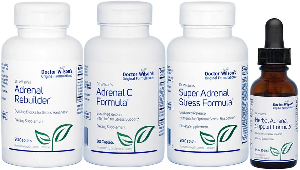 Protokol Adrenal Fatigue Dr. Wilson Comprehensive kit Comprehensive untuk Dukungan Adrenal HASF Small