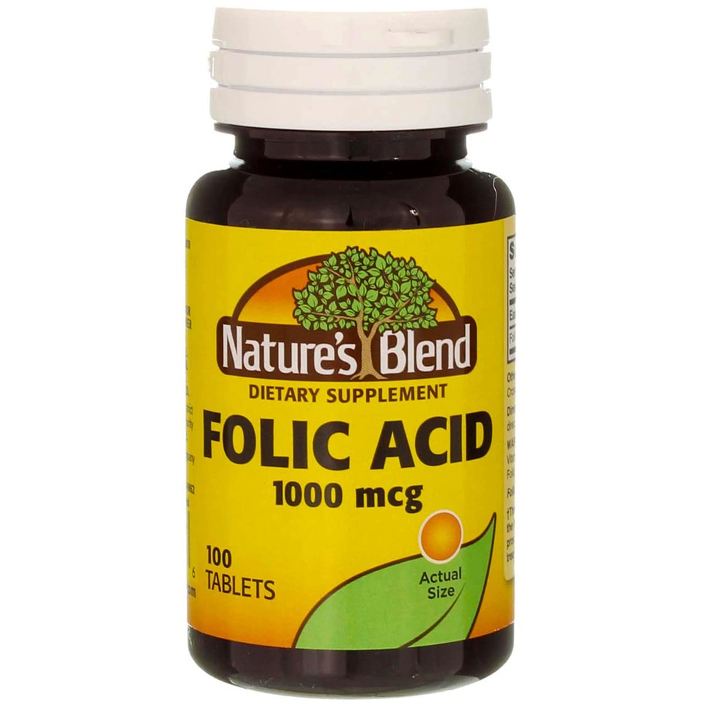 Asam Folic Acid Alam 1000mcg Tablets 100 (3 Pack)