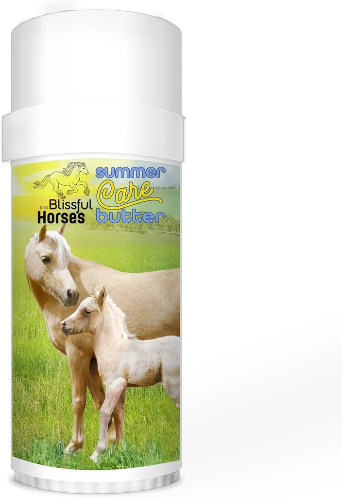 The Blifedhorses Summer Care Sun Butter, Easy Horse Sunscreen, Easy- to-Terapkan Equine Sunblock Solution, HARUS Esentials Kuda untuk Perlindungan Matahari All Day, 2 oz.