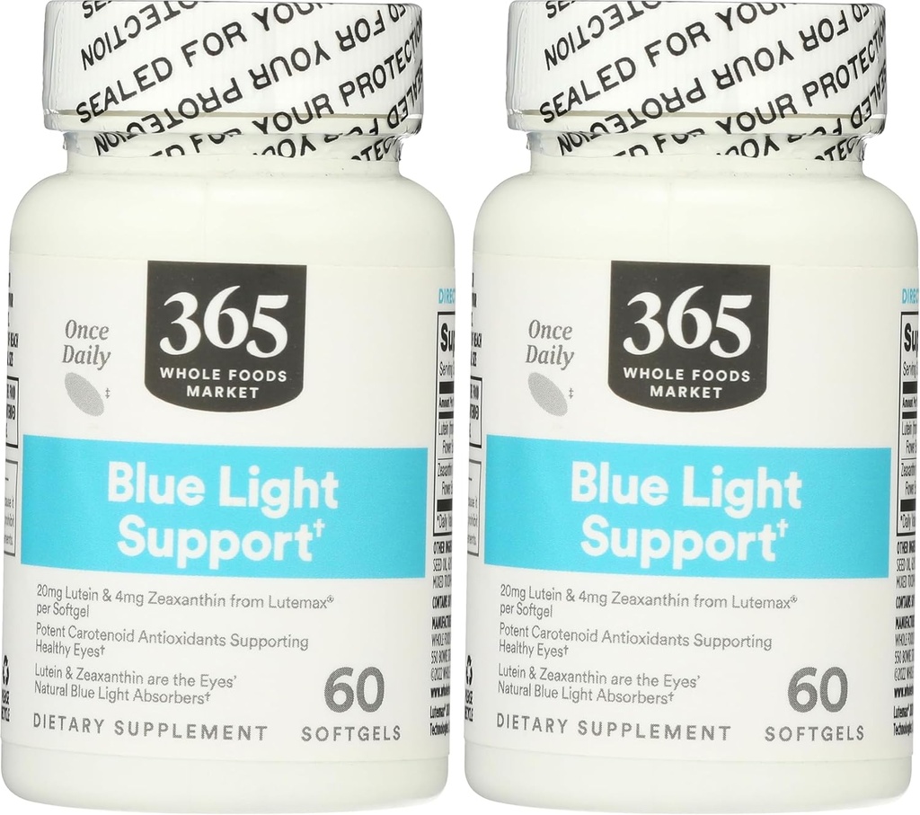 Whole Foods Market, Lutein 20mg Affxanthin, 60 Cacah (Paket 2)