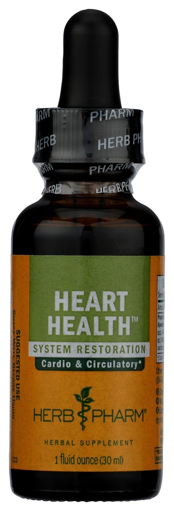 Herb Pharm Heart Health Liquid Herbal Formula dengan Hawthorn for Cardiovascular System Dukung - 1 Ounce (FCACT01)