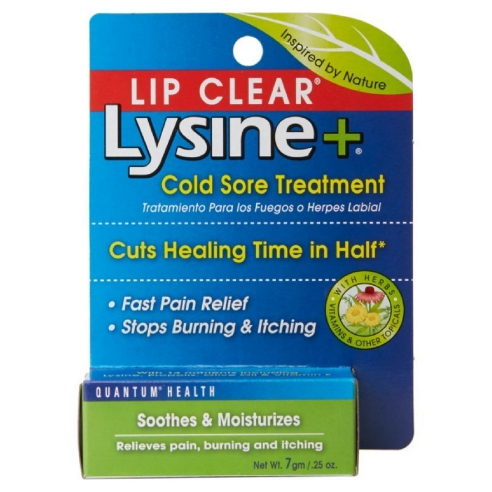 Lip Clear Lysine + Cold Sore Treatment 0.25 oz