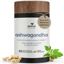 AKSHAR Ayurveda - Ashwagandha Capsules with Ashwagandha Root Extract and Powder - Adaptogenic Herbal Support - Vegan Cruelty - Free Ashwagandha Suplemen (60 Count)