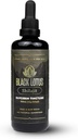 Black Lotus Pure Shilajit Resin Liquid Tacture, 100ml, 100% Pure Natural Shilajit for Men & Women with Amino Acids, 175mg Fulvic Acid, 85 Ionic Trace Mineces, for Immune Dupport, Focus, Energy