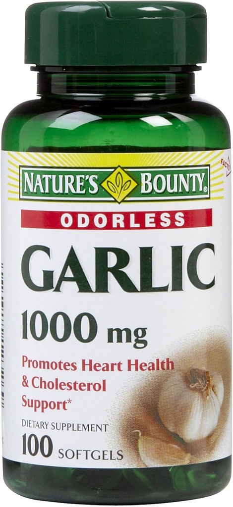 Suplemen Ekstrak Berminyak Alam, Mendukung Fungsi Sirkulasi, 1000 mg Rapid Melepaskan Softgels, 100 Count, Paket 3