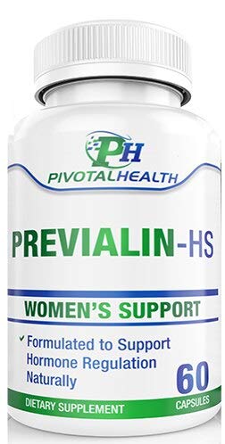 Previalin - HS - DIM Suplemen - Semua Keseimbangan Hormone Alam untuk Perempuan, Suplemen Menopause bagi Perempuan, Estrogen Metabolizer & Hot Flashes Relief.