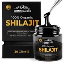 Murni Shilajit Resin dengan Fulvic Acid - Himalaya Shilajit untuk Pria & Perempuan dengan 85 + Trace Minerals - Mendukung Metabolisme - Bone Health dan Immune System - 500mg - 60 Servings - 30g Jar