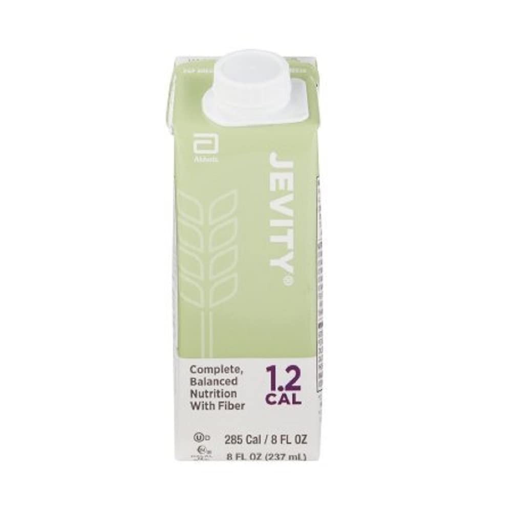 Jevity 1.2 Cal Nuttration Supplement Unfearored (Javiage 1.2 Cal - 8 Oz Cartons) 1 / Case 24 Cartons, 8 Fl Oz (Paket 24)