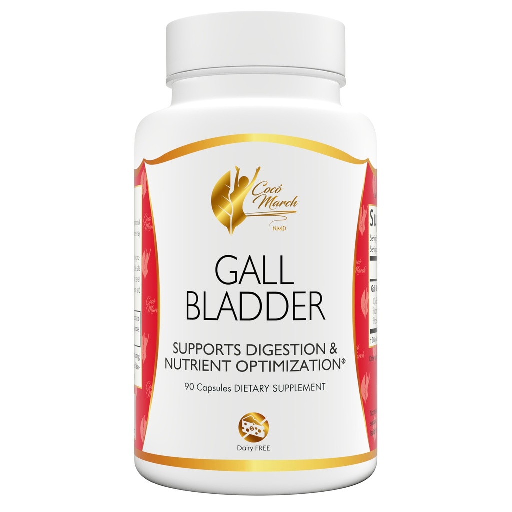Coco Gall Bladder Formula-Ideal Setelah Gall Bladder Surgery- Gluten Free, Soy Free, Dairy Free, Keto Friendly, Paleo Friendly, 90 Capsules- 90 Pelayan Mendukung Gangguan dan Optimisasi Nuklir