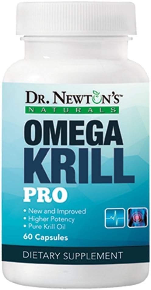 Prograls Dr. Newton OmegaKrill Pro EPA & DHA, Omega 3, Pristine Krill Oil