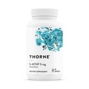 THORNE 5-MTHF 5 mg, Active Methylfolate Vitamin B9 Supplement, 60 Capsules