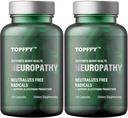 Neuropathy Nuttrationals Blend for Nerve Discomfort Relief, with 600mg Alpha Lipoic Acid -Benfotiamine, Maximum Nerve Vitamin, Sutable for Feet, Fingers, Legs Toe