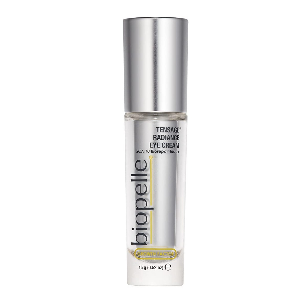 Biopelle Perkembangan Perkembangan Kerapanan Faktor Radiance Eye Cream dengan SCA 10 Biorepair Index, Illuminating Eye Care, 0.52 Oz