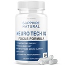 Neuro Tech IQ Brain Supplemen Neurotech Iq Fokus Formula Pil (60 Kapsul)