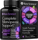 Suplemen Menopause bagi Perempuan - Black Cohosh untuk Menopause Hot Flashes, Night Sweets & Hormone Saldo dengan DIM, Vitex, Dong Quai, Red Clover - Complete Menopause Dumpinal Sualth, 60 Capsules