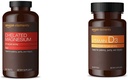 Elemen yang Disalurkan Magnesium Glycinate (240 Tablet) dan Vitamin D3 (180 Softgels)